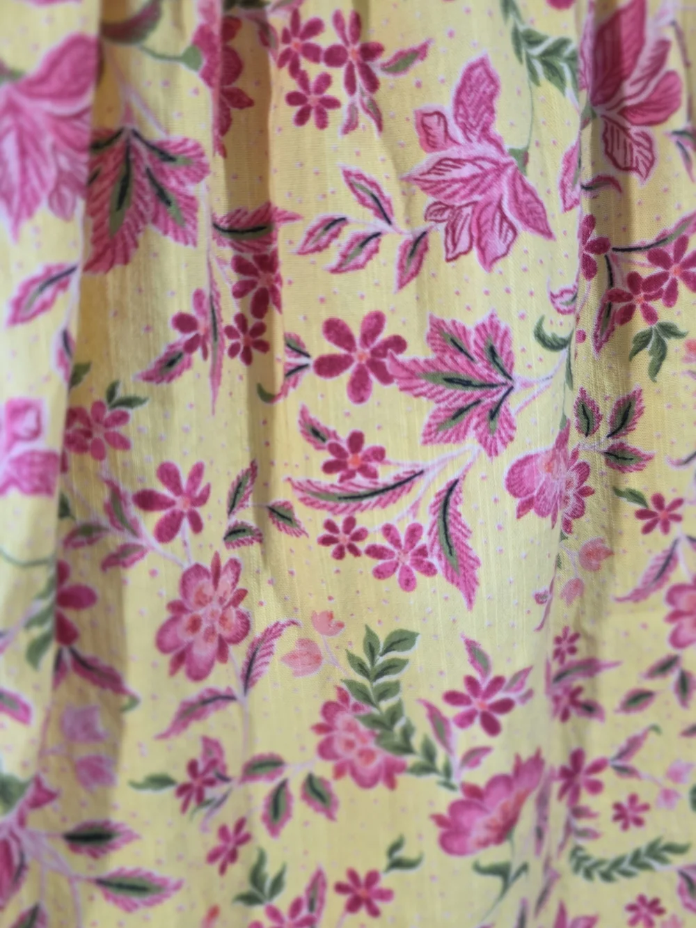 Old Navy Yellow Floral Ruffle Shoulder Sundress